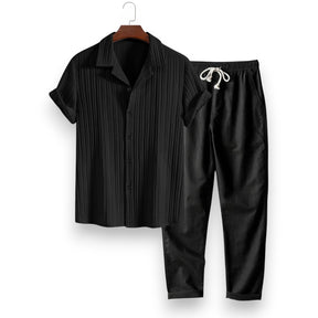 SaintGarnier™ | Urban Stripes Summer Set – Shirt & Trousers