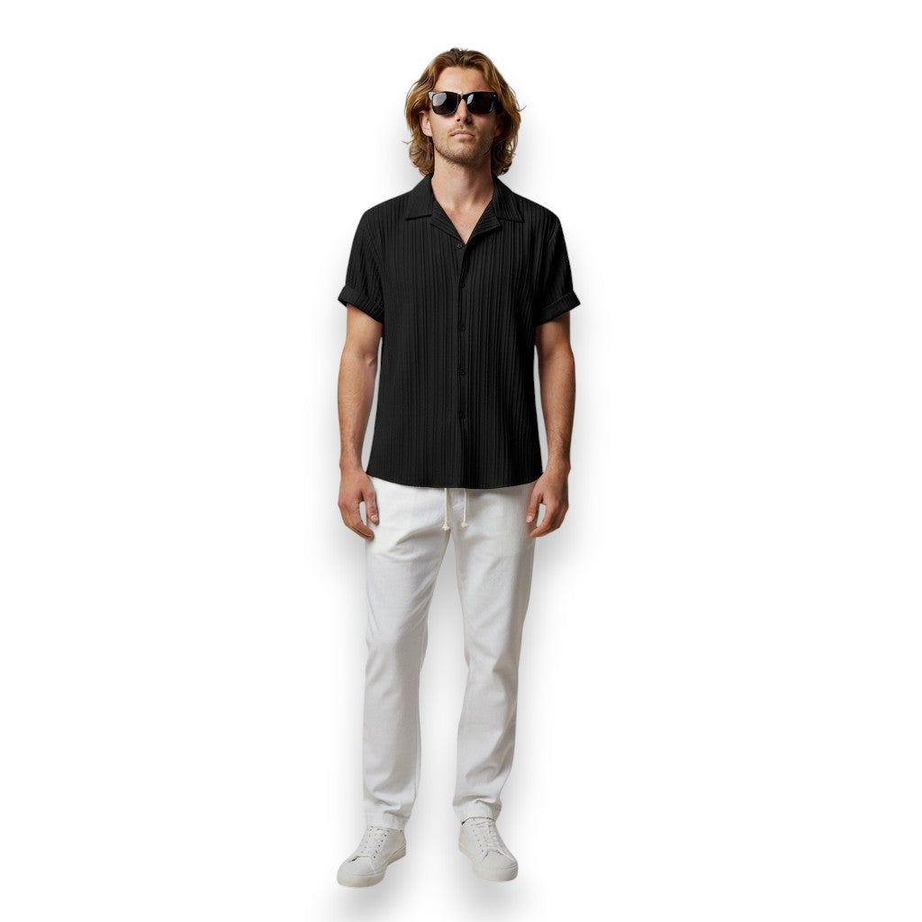 SaintGarnier™ | Urban Stripes Summer Set – Shirt & Trousers