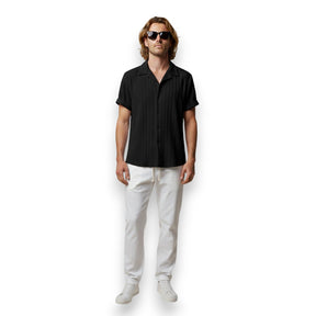 SaintGarnier™ | Urban Stripes Summer Set – Shirt & Trousers