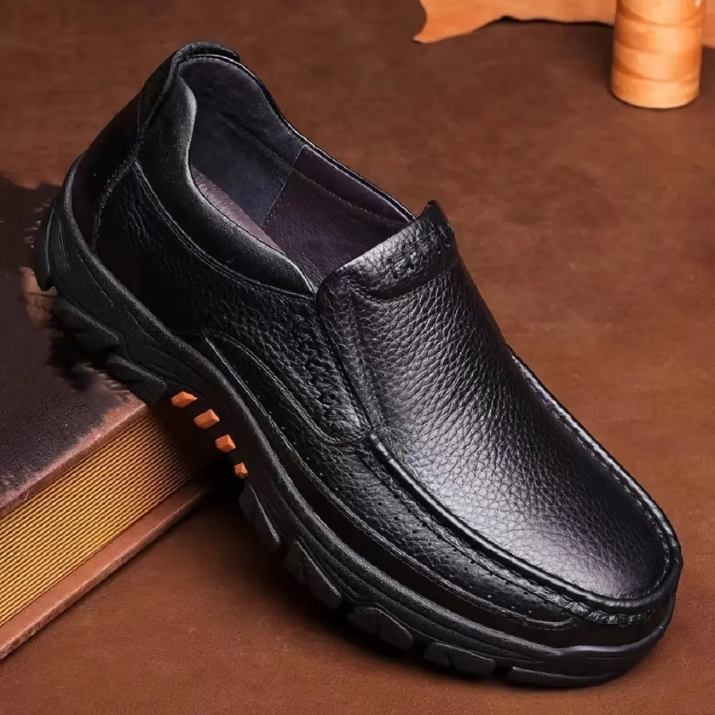 SaintGarnier™ | Urbano Slip-On Leather Shoes – Everyday Comfort