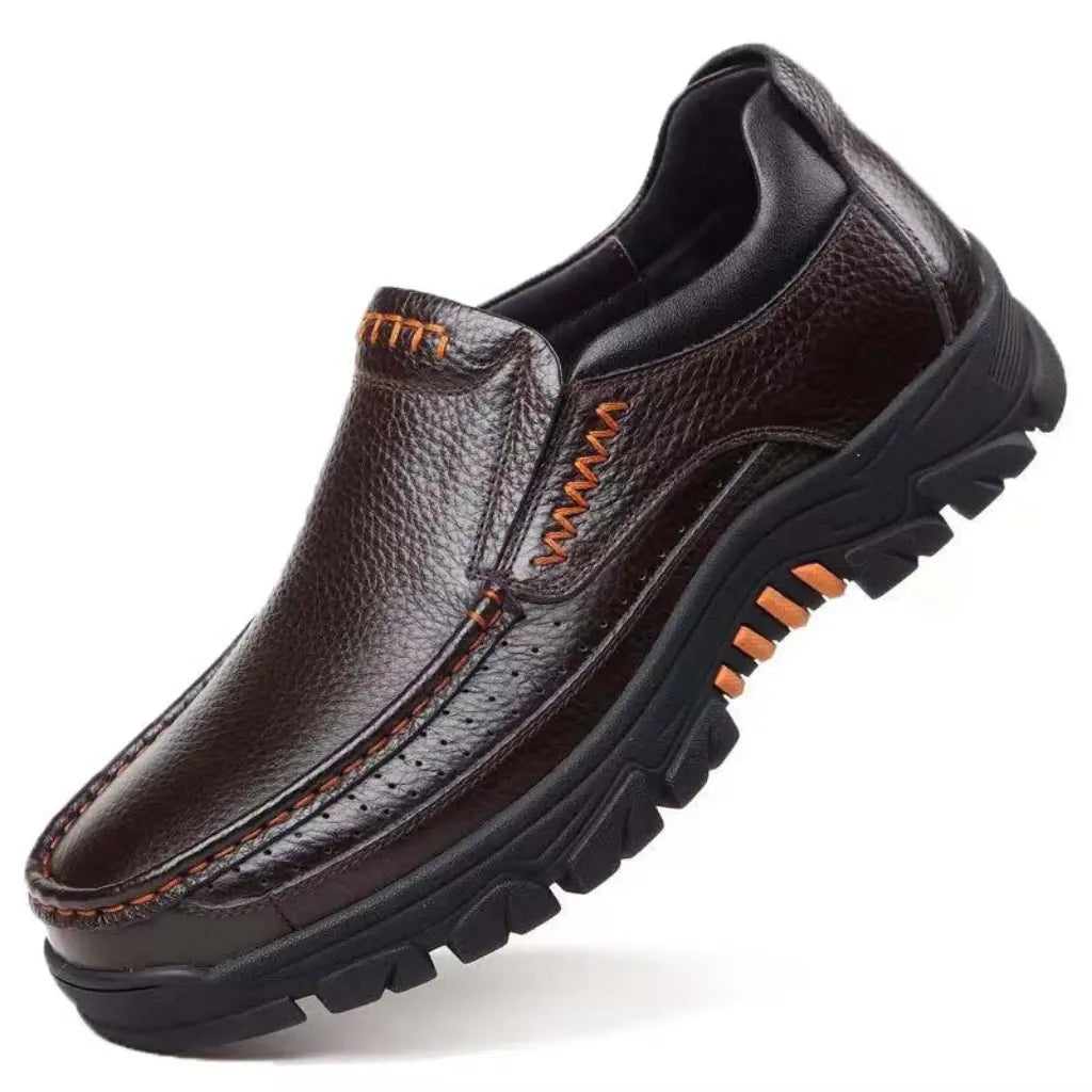 SaintGarnier™ | Urbano Slip-On Leather Shoes – Everyday Comfort
