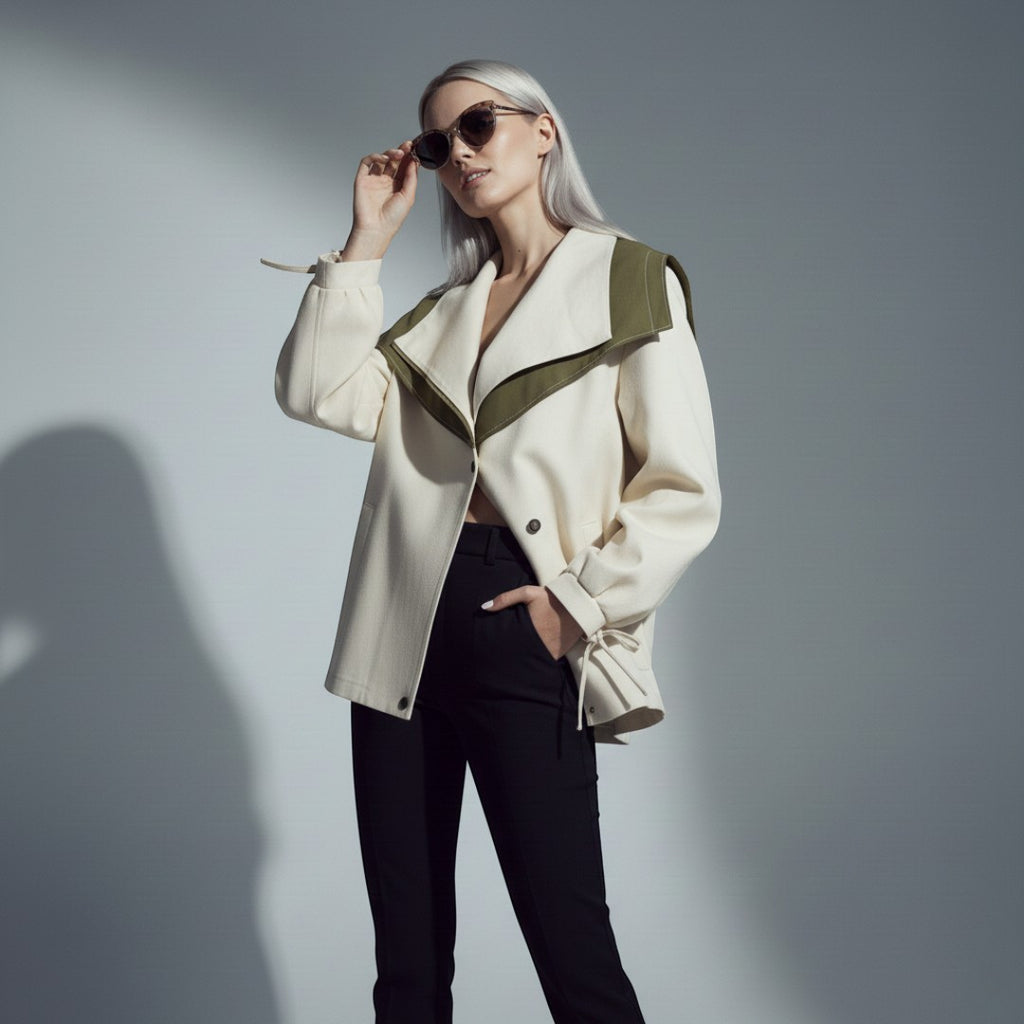 SaintGarnier™ | Verdanza Hooded Coat