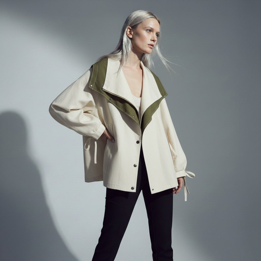 SaintGarnier™ | Verdanza Hooded Coat