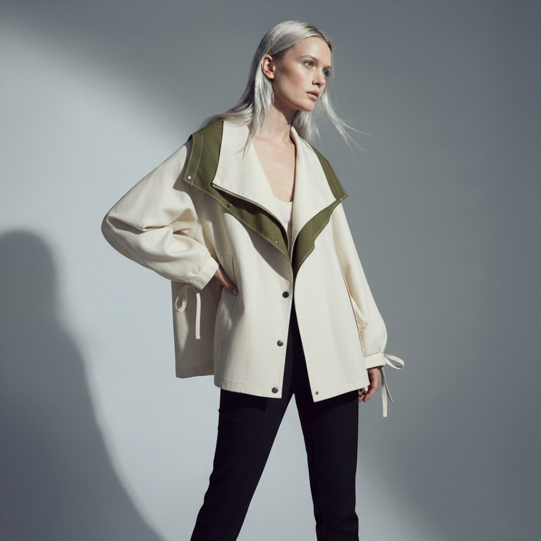 SaintGarnier™ | Verdanza Hooded Coat