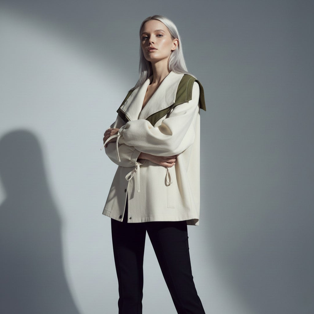 SaintGarnier™ | Verdanza Hooded Coat