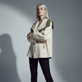 SaintGarnier™ | Verdanza Hooded Coat