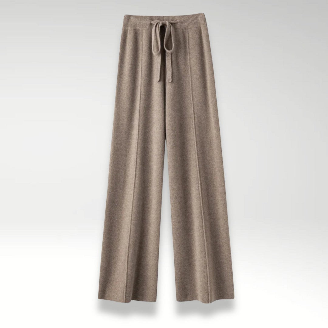 SaintGarnier™ | Verona Wide-Leg Knit Pants