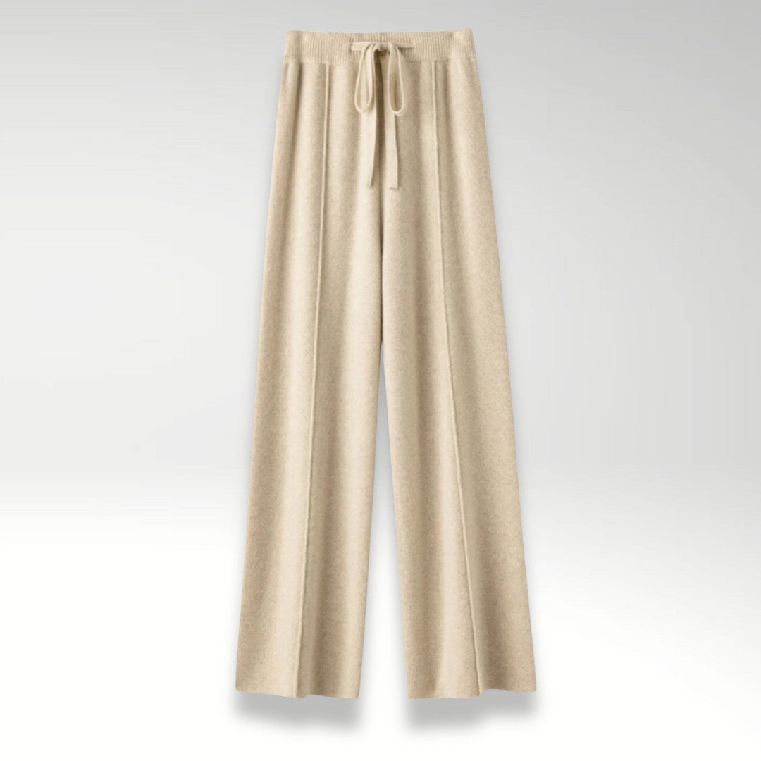 SaintGarnier™ | Verona Wide-Leg Knit Pants