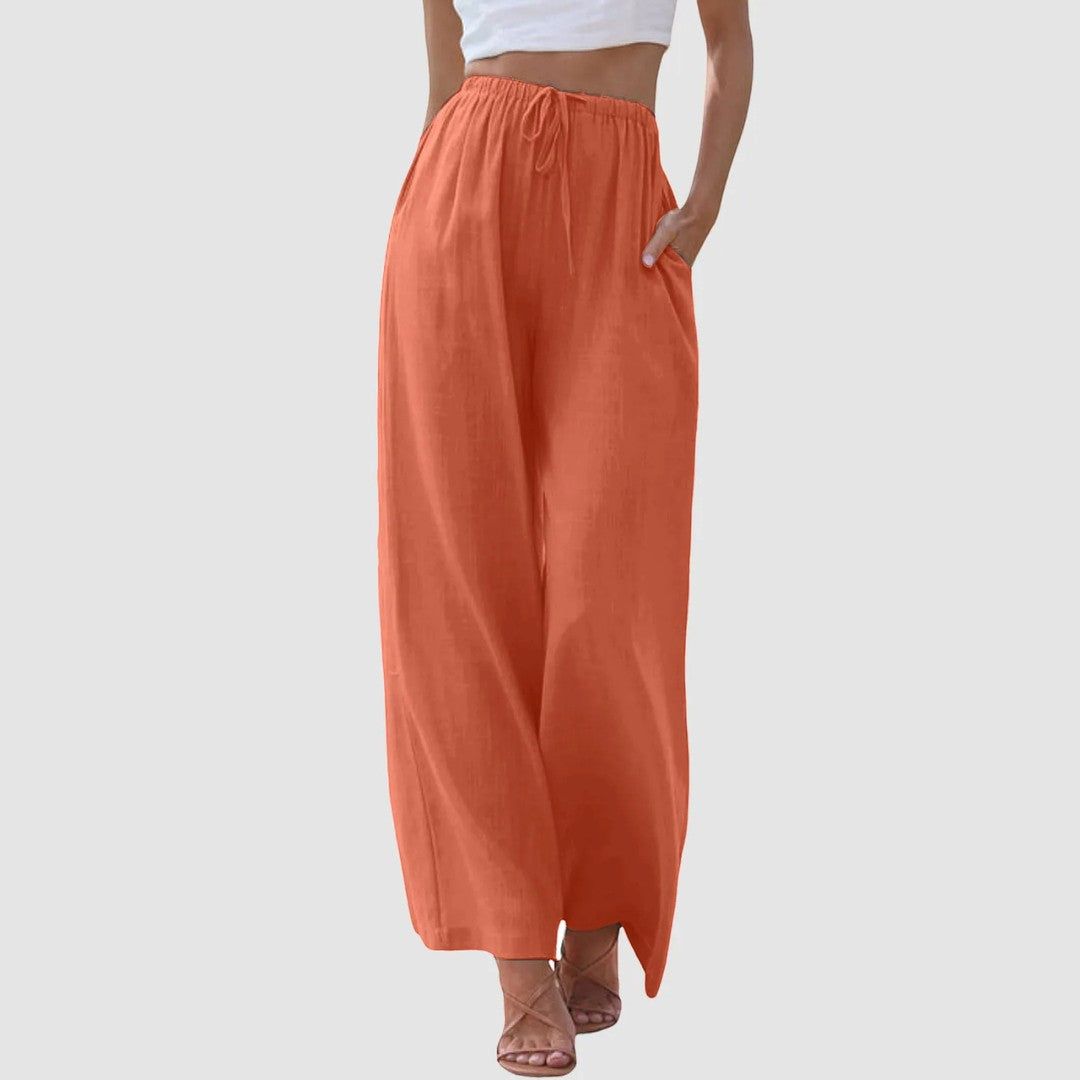 SaintGarnier™ | Verona Wide-Leg Pants