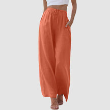 SaintGarnier™ | Verona Wide-Leg Pants