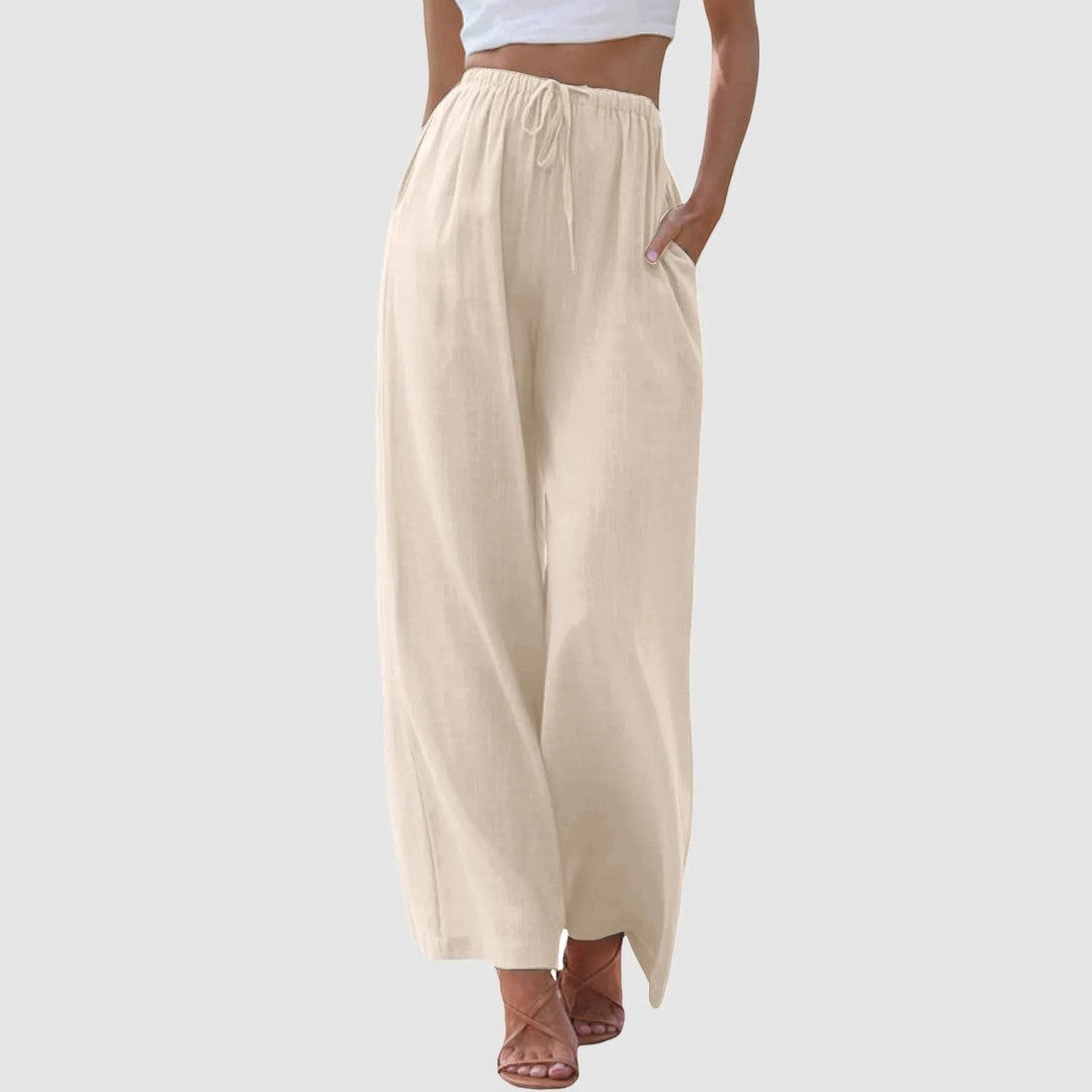 SaintGarnier™ | Verona Wide-Leg Pants