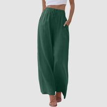 SaintGarnier™ | Verona Wide-Leg Pants