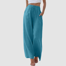 SaintGarnier™ | Verona Wide-Leg Pants