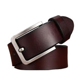 SaintGarnier™ | Vintage Cowhide Leather Belt – Classic Durability