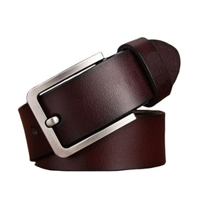 SaintGarnier™ | Vintage Cowhide Leather Belt – Classic Durability