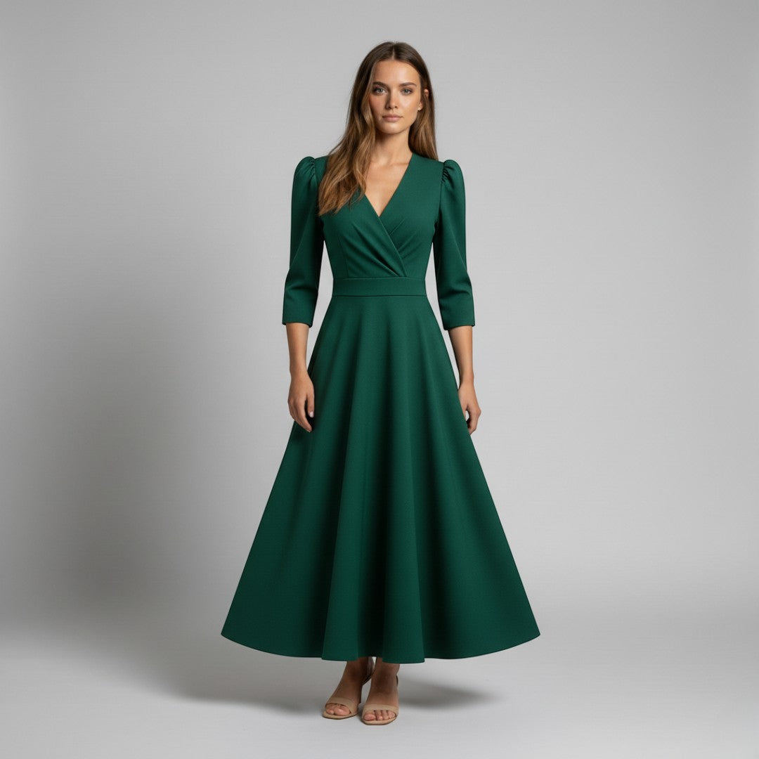 SaintGarnier™ | Vivienne Midi Dress