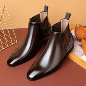 SaintGarnier™ | Men’s Leather Ankle Boots