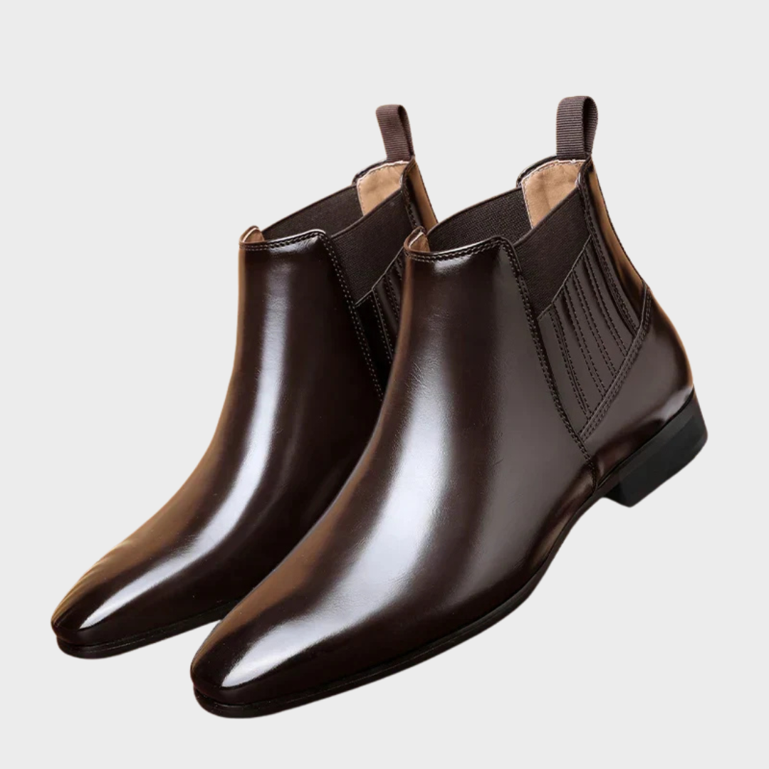 SaintGarnier™ | Men’s Leather Ankle Boots