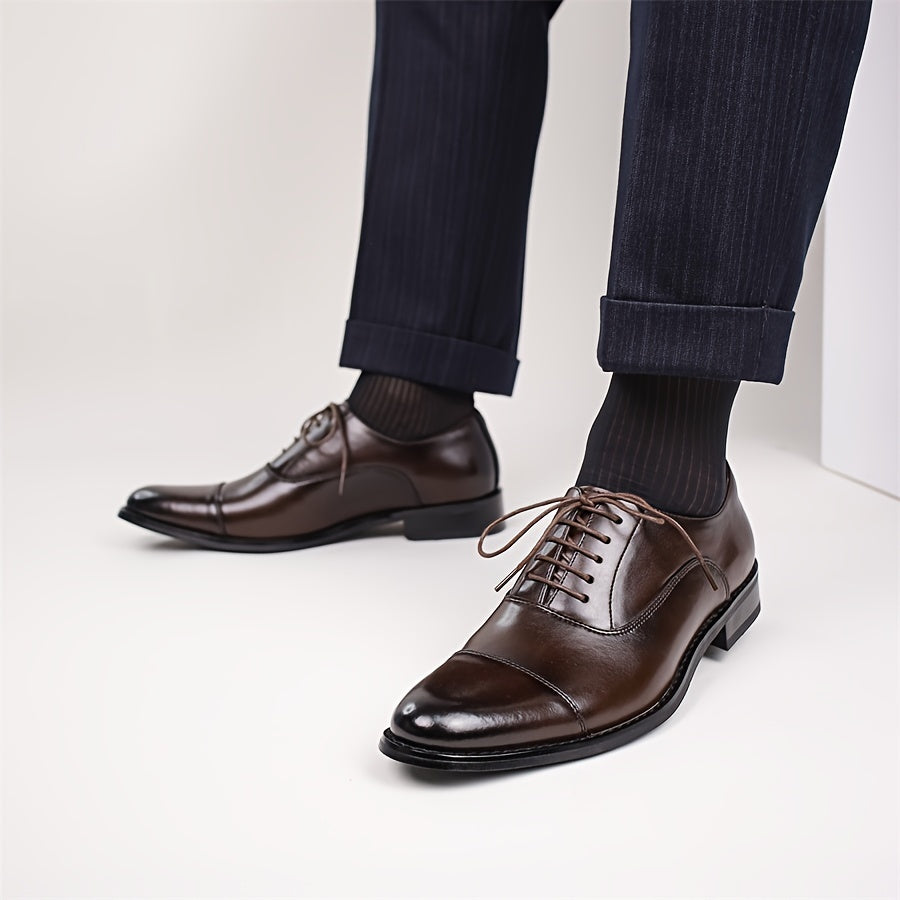 SaintGarnier™ | Alain Men’s Oxford Shoes