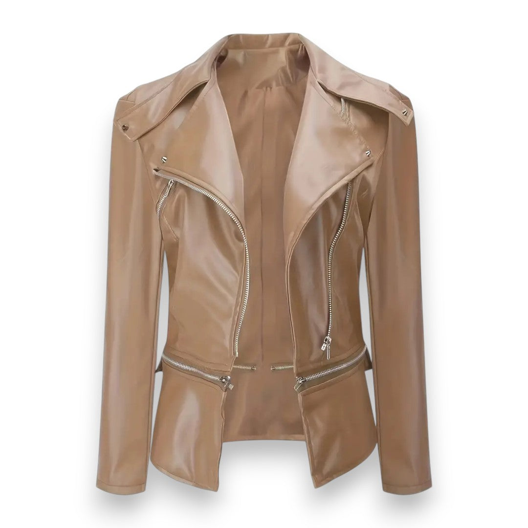 SaintGarnier™ | Aurora Luxe Leather Jacket